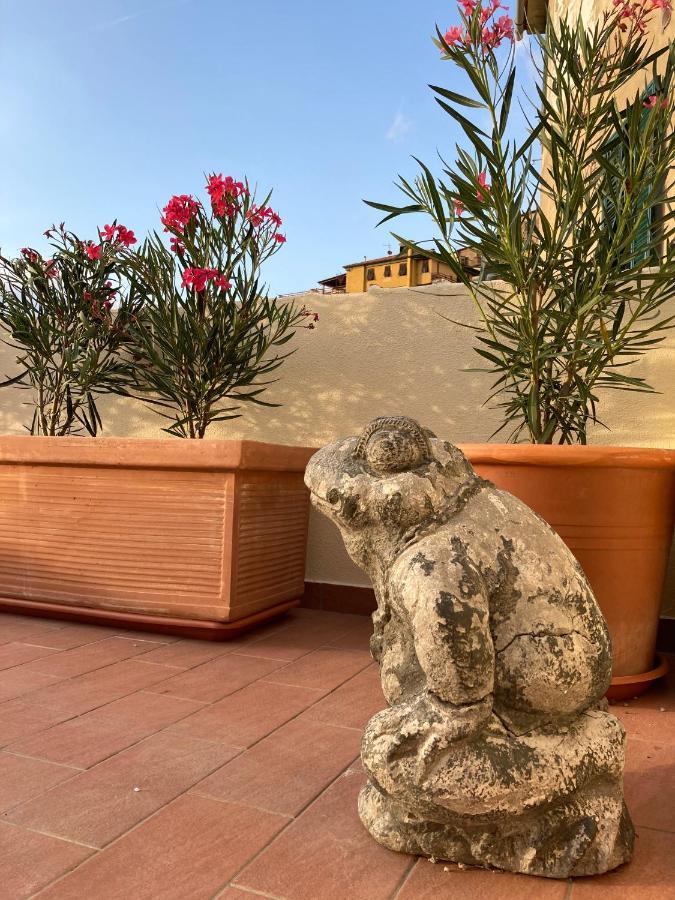 Апартаменты La Terrazza Di Re Скарлино Экстерьер фото