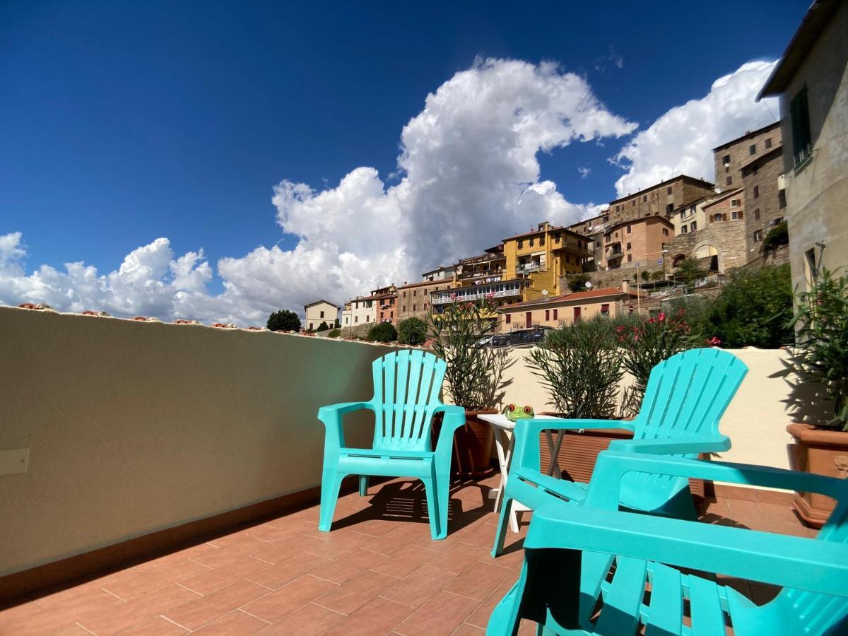 Апартаменты La Terrazza Di Re Скарлино Экстерьер фото