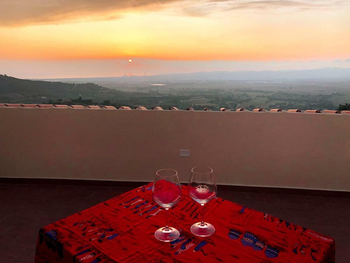 Апартаменты La Terrazza Di Re Скарлино Экстерьер фото